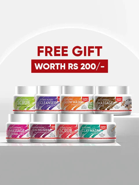 Golden Pearl 8-in-1 Facial Bundle 250 ml Jars