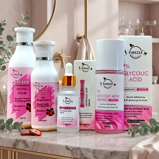 Glycolic Resurfacing & Pink Skin Polish Kit/Glycolic Acid Tonner