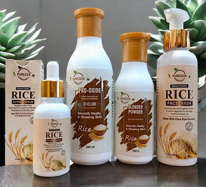 Purezza Milky Rice Soft & Smooth Facial Kit
