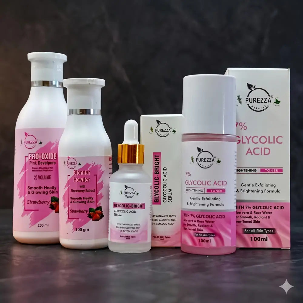 Glycolic Resurfacing & Pink Skin Polish Kit/Glycolic Acid Tonner