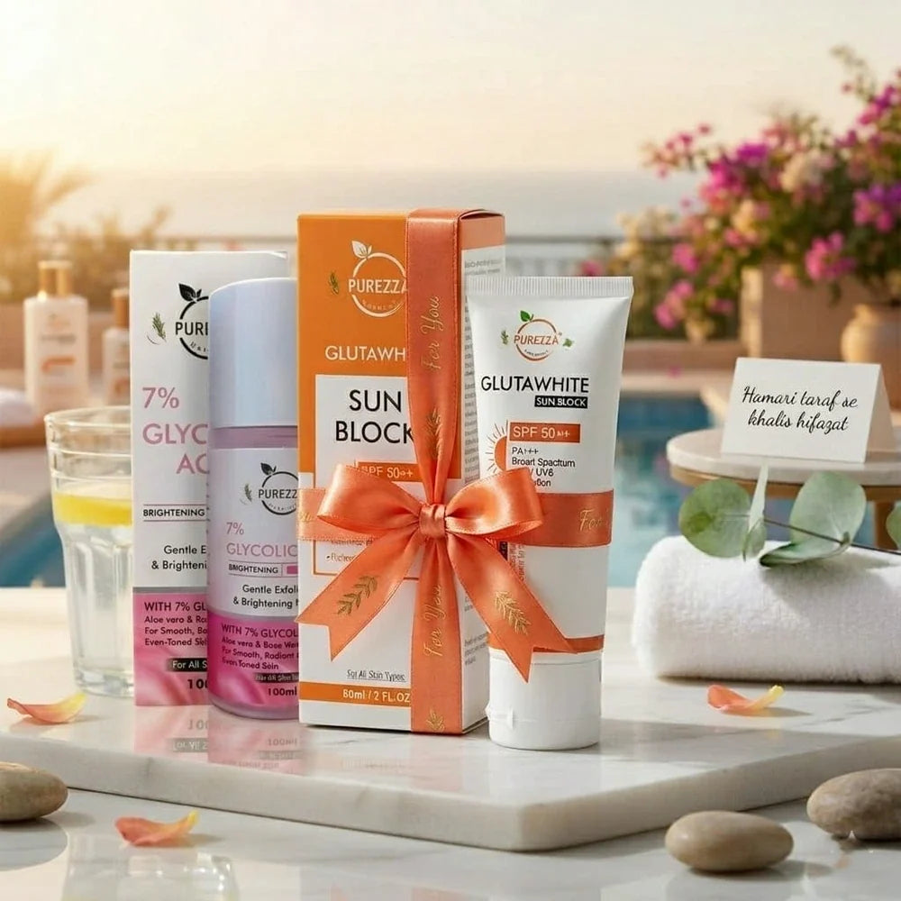 Resurfacing & Brightening Duo + Free Sunblock