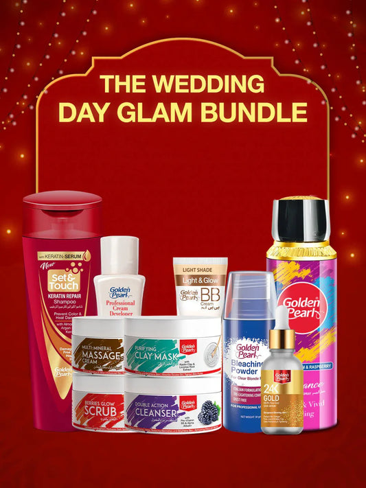 Golden Pearl The Wedding Day Glam Bundle