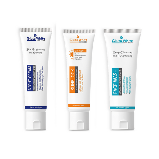 GlutaWhite Premium Skin Brightening & Care Kit ✨